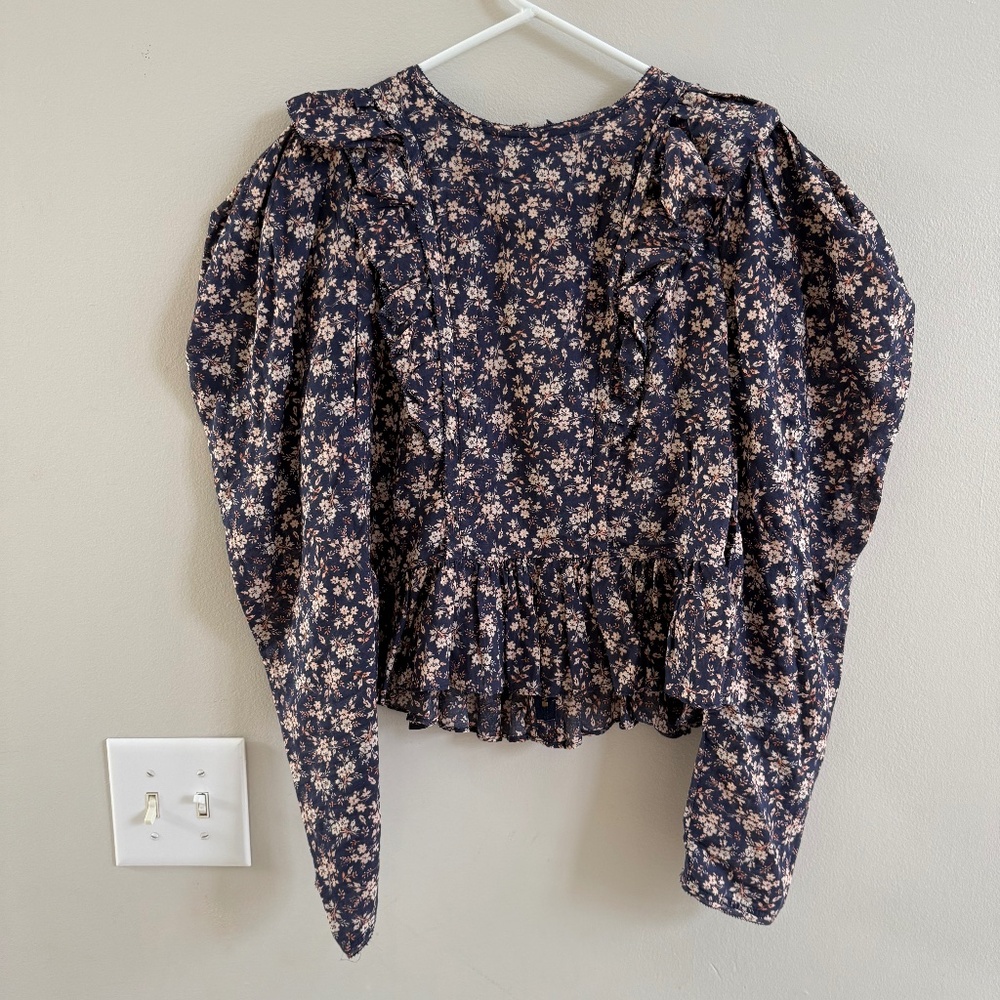 Karlie Floral Top, Size Medium
